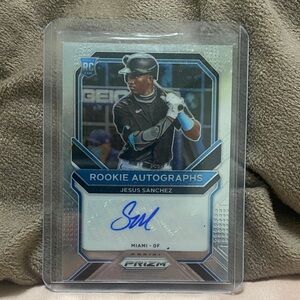 2021 Panini Prizm Baseball Jesus Sanchez Rookie Autograph!!